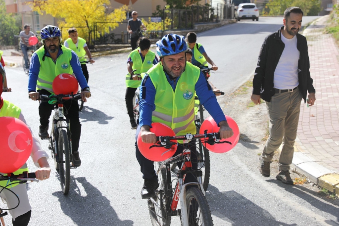 100.Yıl anısına pedal çevirdiler 