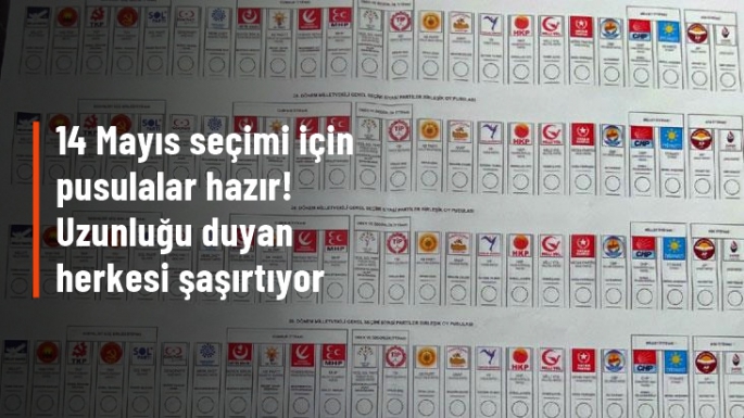 14 Mayıs seçimi için pusulalar hazır!