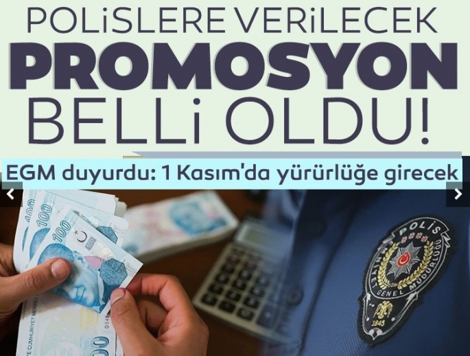 2022 Polis maaş promosyonu miktarı belli oldu! 