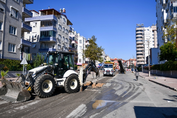 2033 Sokak’ta çalışma başladı