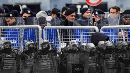 5 gün boyunca eylemler yasaklandı