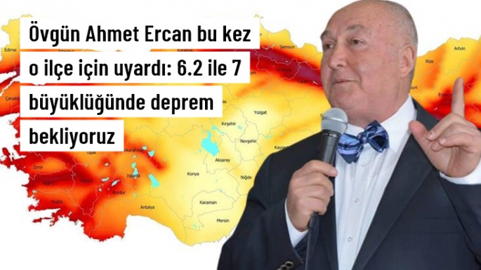 6.2 ile 7 büyüklüğünde deprem bekliyoruz