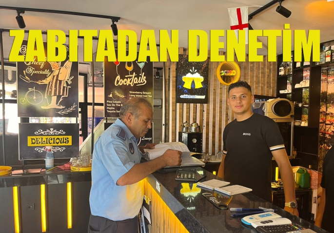 Aksu zabıtasından denetim