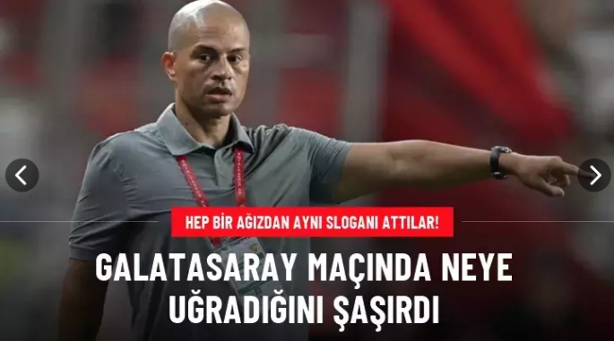 Alex de Souza, neye uğradığını şaşırdı