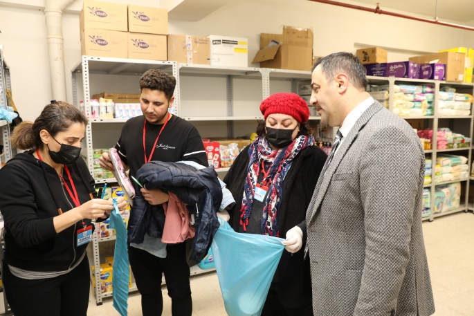 ALKÜ’den ücretsiz “yardım marketi”