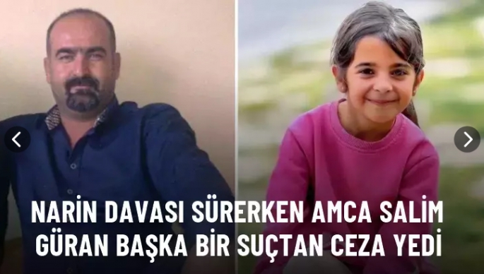 Amca başka suçtan ceza yedi