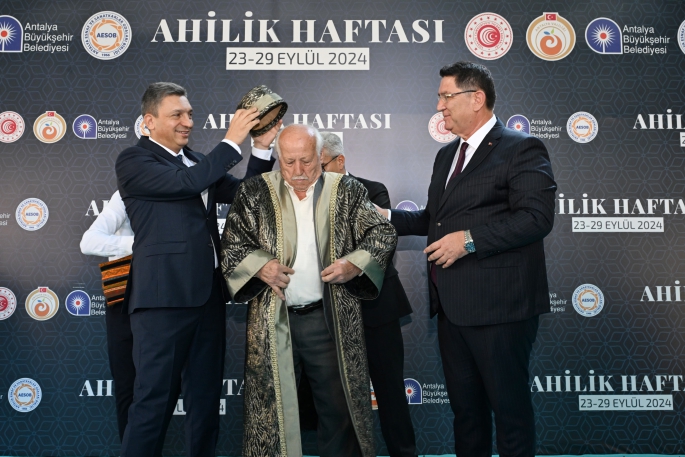 ANTALYA’DA AHİLİK HAFTASI COŞKUSU