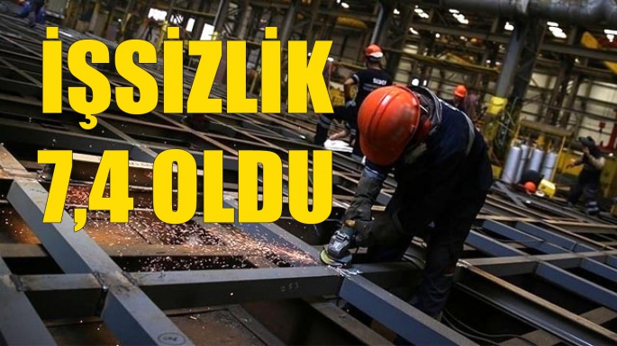 Antalya'da işsizlik 7,4 oldu