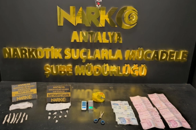 Antalya’da Narkotik Operasyonları