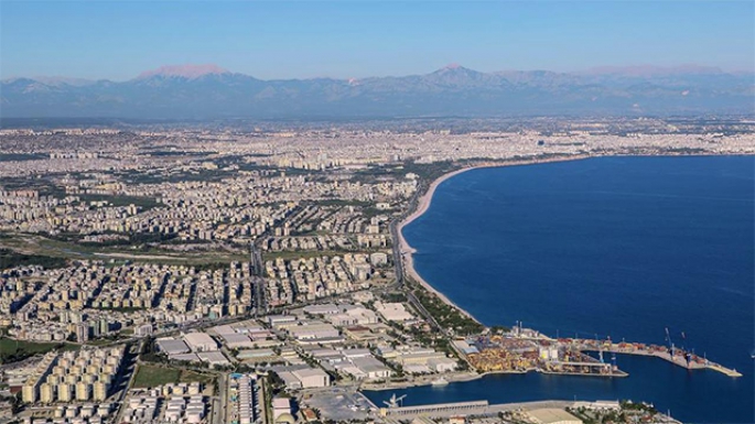 Antalya'nın payı yüzde 3,4 oldu