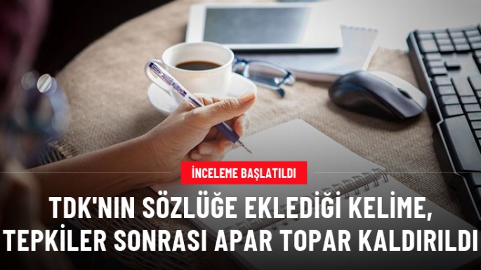 Apar topar kaldırdılar 