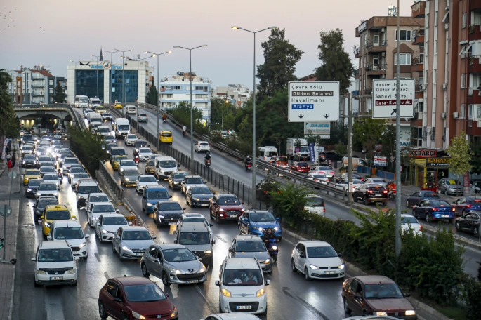 Araç sayısı 1,5 milyonu aştı