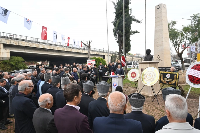 BAĞIMSIZLIK MÜCADELESİNİN İKİ LİDERİ ANTALYA’DA ANILDI