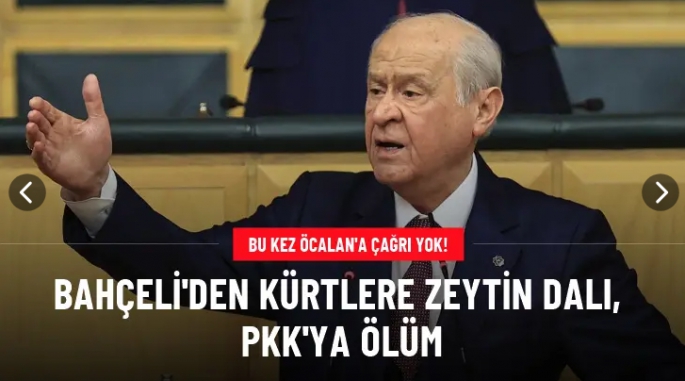 Bahçeli: Terör örgütü PKK için son yaklaşmıştır