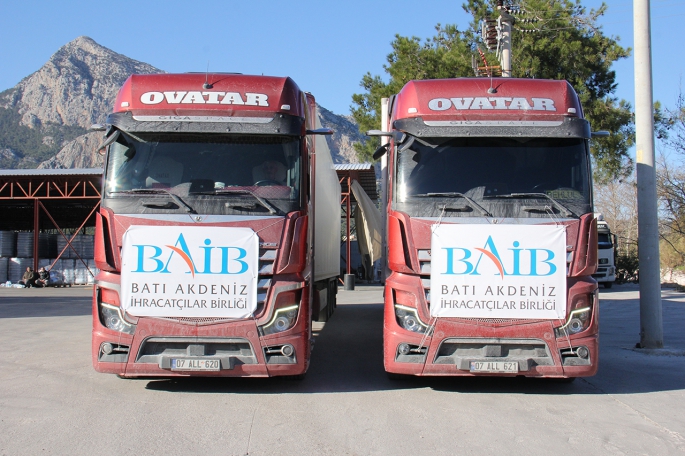 BAİB’den deprem bölgesine destek