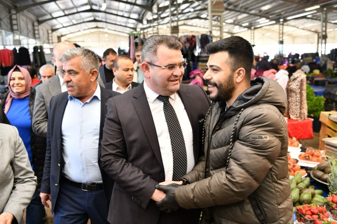 BAŞKAN ADAYI KIVRIM’A YOĞUN İLGİ