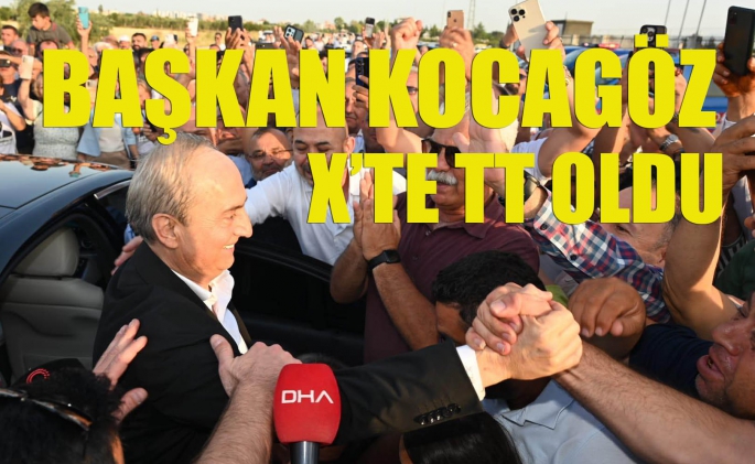 Başkan Kocagöz, X’te TT oldu