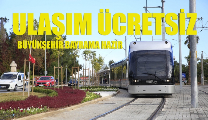 Bayramda 4 gün ulaşım ücretsiz