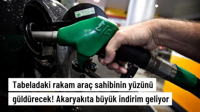 Benzine 90 kuruş indirim