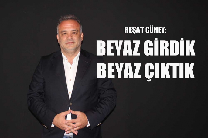 ‘Beyaz girdik, beyaz çıktık’