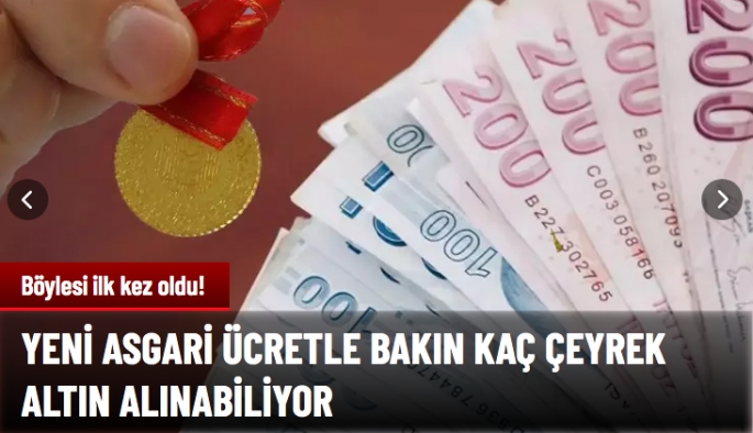 Böylesi ilk kez oluyor