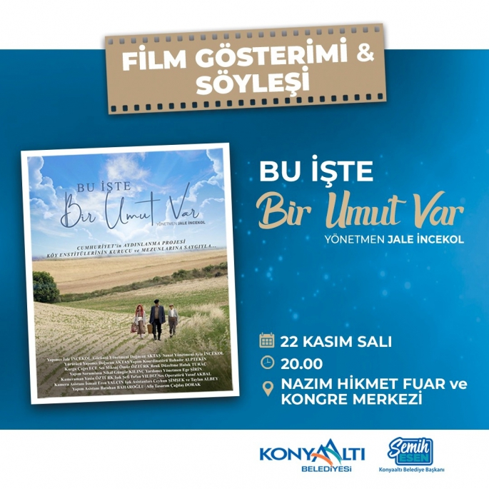 “Bu işte bir umut var”