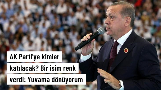 Bugün AK Parti'ye kimler katılacak?