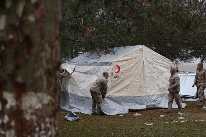 ÇADIR VE BATTANİYE SEVKİYATI SÜRÜYOR