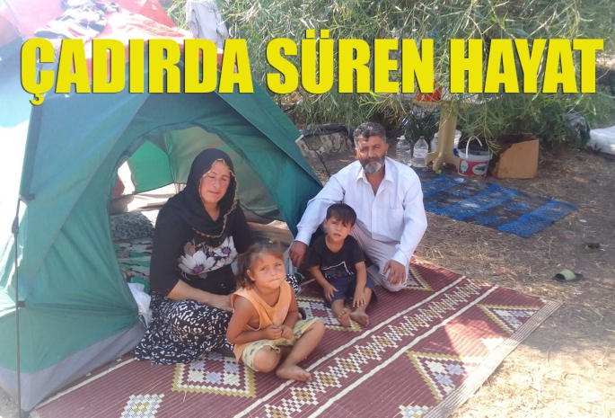  Çadırda süren hayat