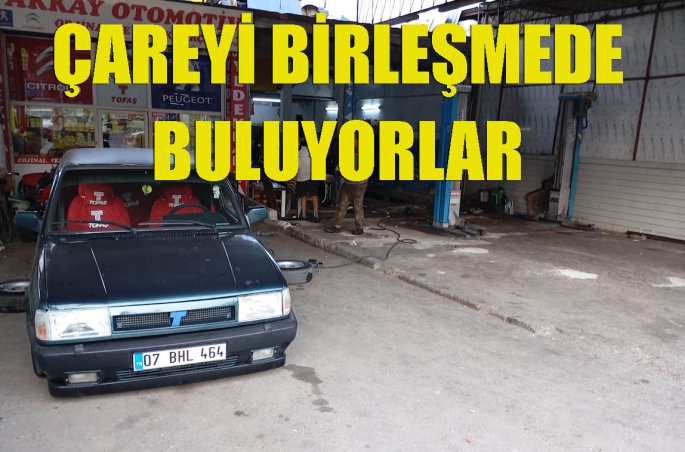 Çareyi birleşmekte buldular