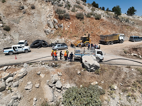  Celil ve Üçoluk yaylaları suya kavuşuyor