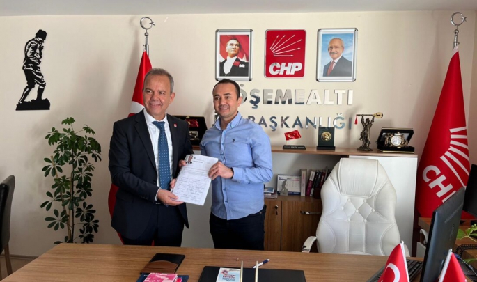 CHP’nin Döşemealtı Belediye Başkan adayı Menderes Dal