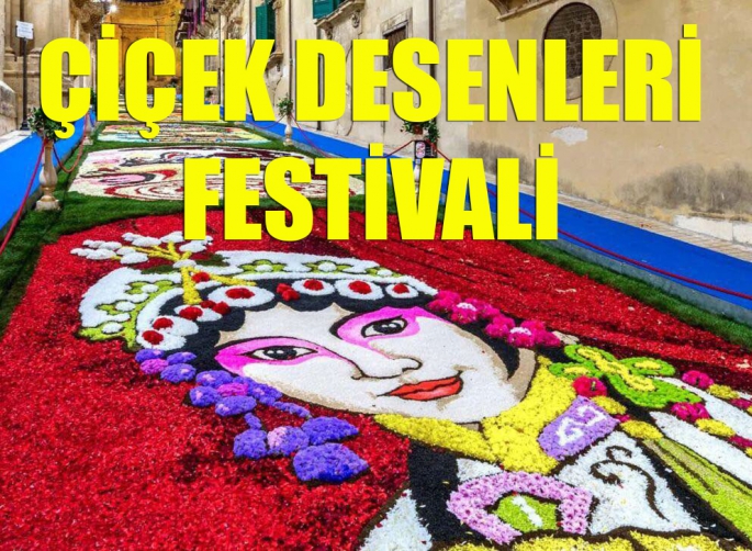  Çiçek desenleri festivali