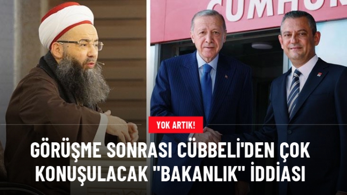 Cübbeli'den çok konuşulacak 