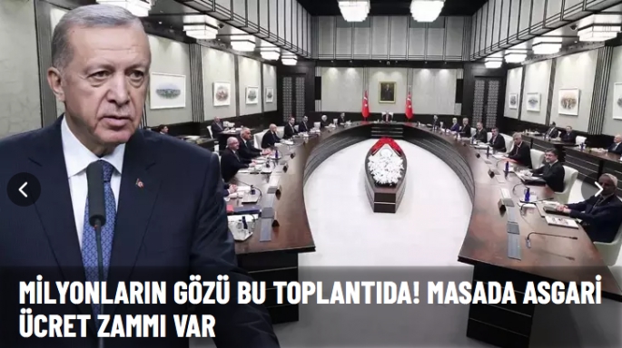 Cumhurbaşkanlığı Kabinesi toplanıyor