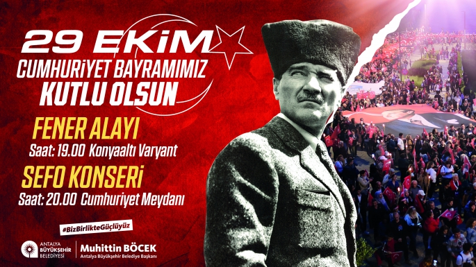 Cumhuriyet’in 99. yılı coşkuyla kutlanacak