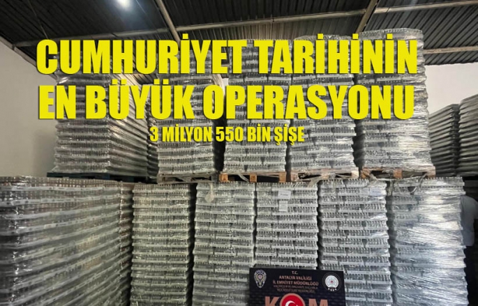 Cumhuriyet Tarihinin En Büyük Operasyonu