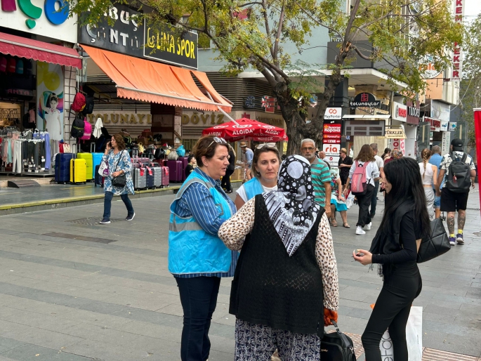 DEVA farkındalık etkinliğiyle sahada