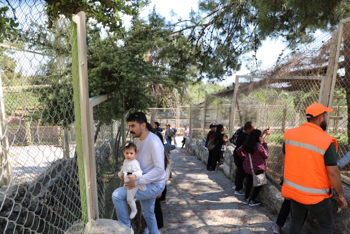 Doğal Yaşam Parkı yeni yavrularla şenlendi 