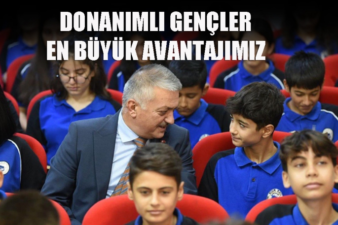 ‘Donanımlı gençlerimiz en büyük avantajımız’