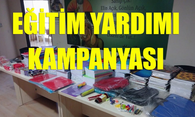 Eğitim yardım kampanyası