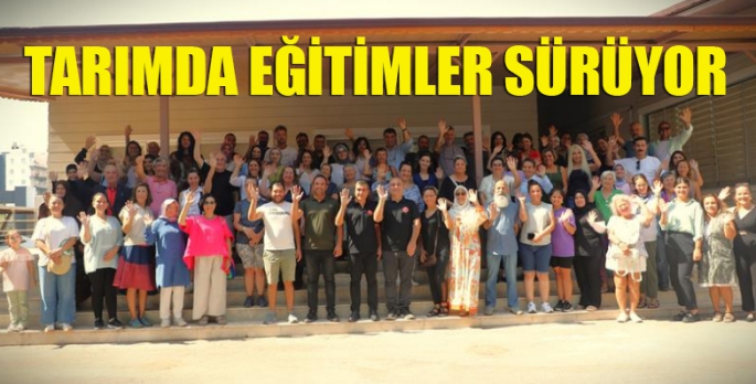 Eğitimler sürüyor