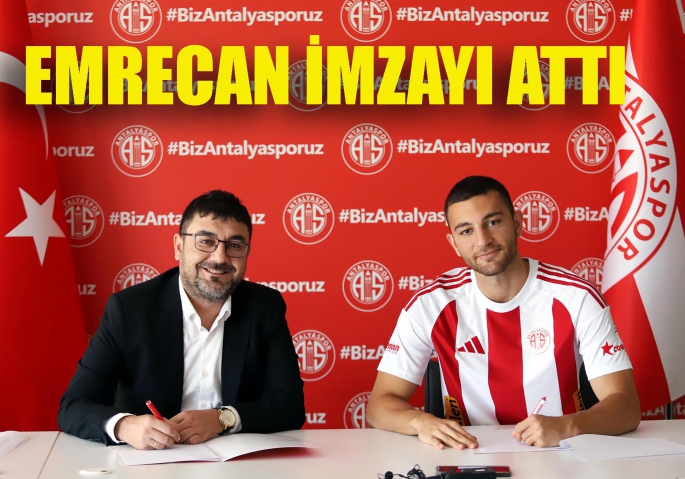 Emrecan Uzunhan resmi imzayı attı