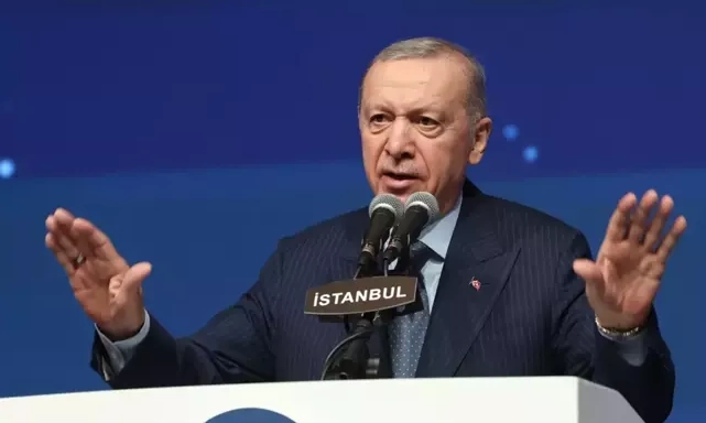 Erdoğan'dan törene damga vuran sözler