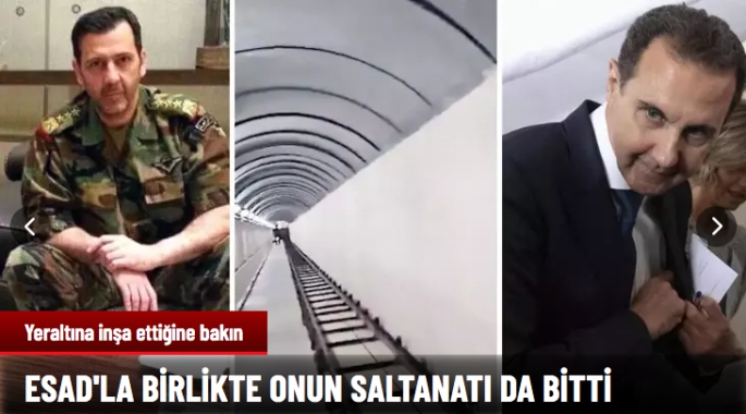 Esad'la birlikte onun saltanatı da bitti!