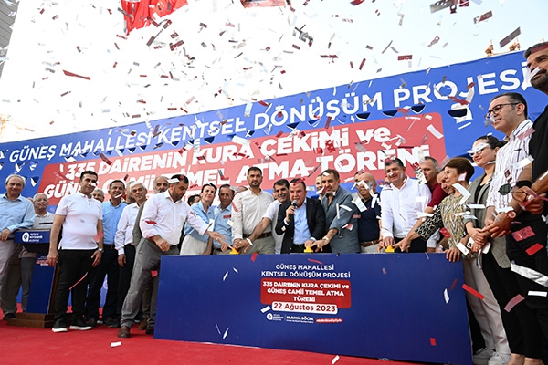 Güneş Mahallesi Kentsel Dönüşümü'nde çifte sevinç