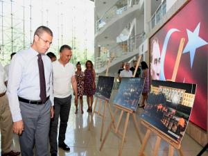 15 Temmuz Fotoğrafları Sergisi Açıldı