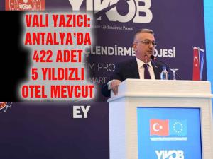 422 Beş yıldızlı otel mevcut