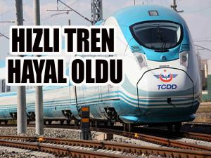 Antalyanın hızlı tren hayali