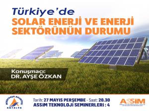 ASSİMde Enerji Sektörü Konuşulacak